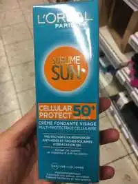 L'ORÉAL - Sublime Sun - Crème fondante visage