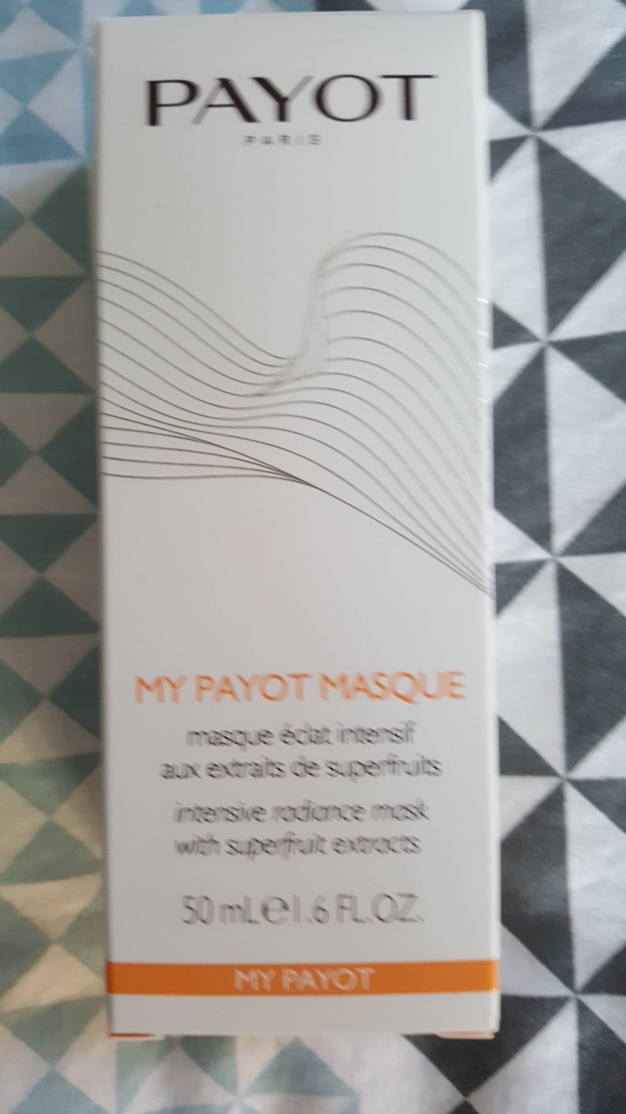 PAYOT - My payot - Masque éclat intensif