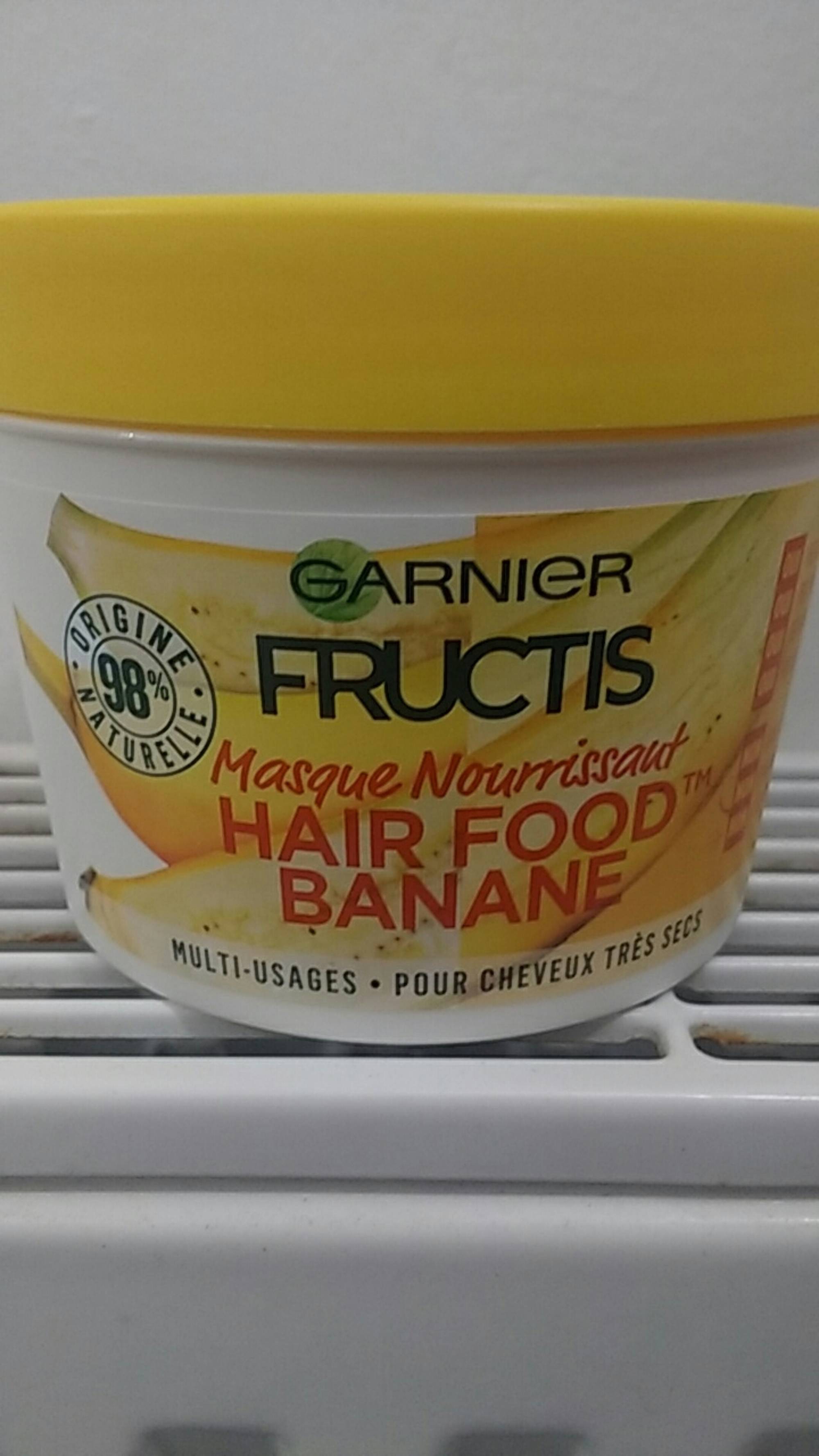 GARNIER - Fructis Hair Food Banane - Masque nourrissant