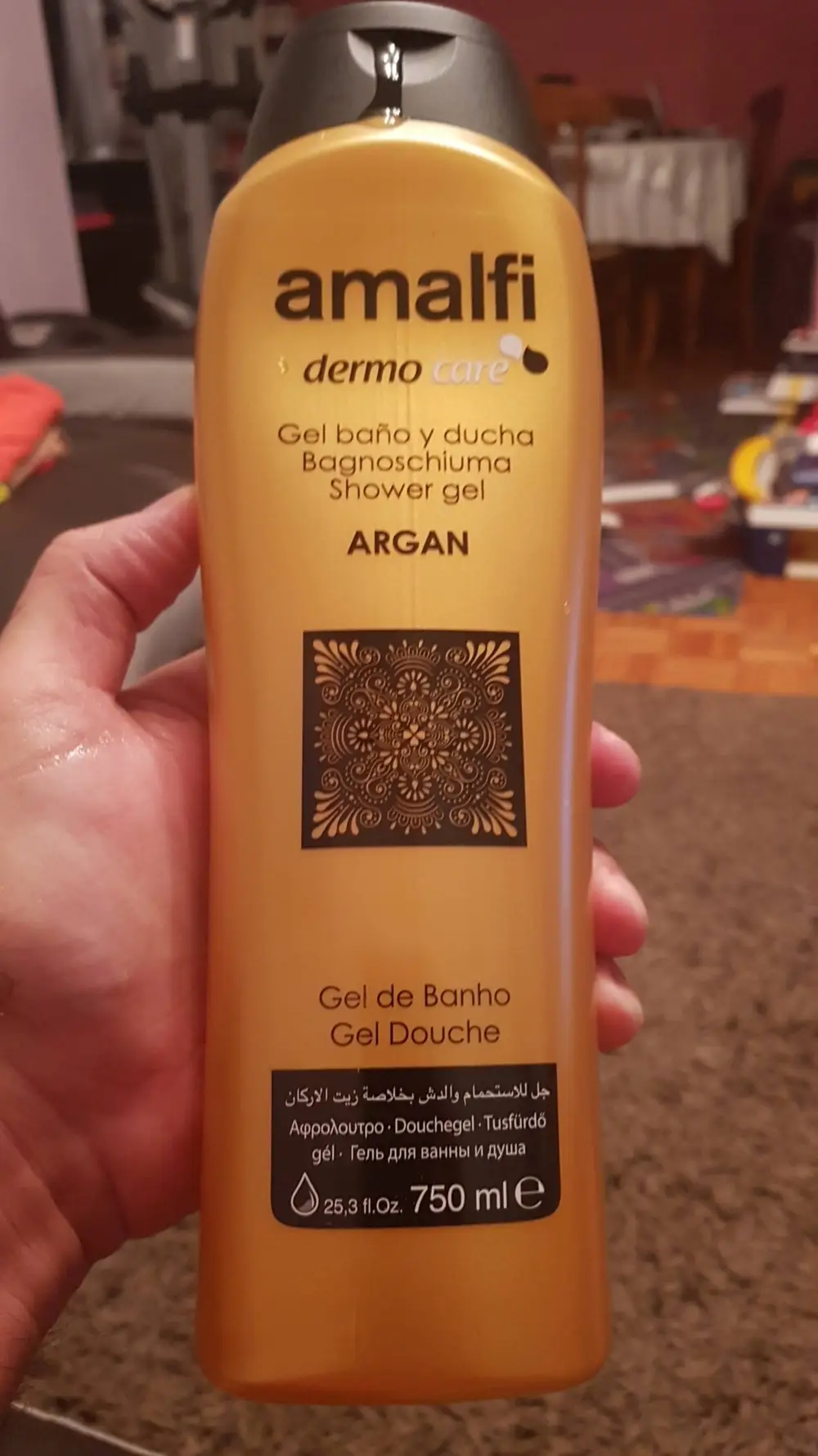 AMALFI - Dermo care argan - Gel douche