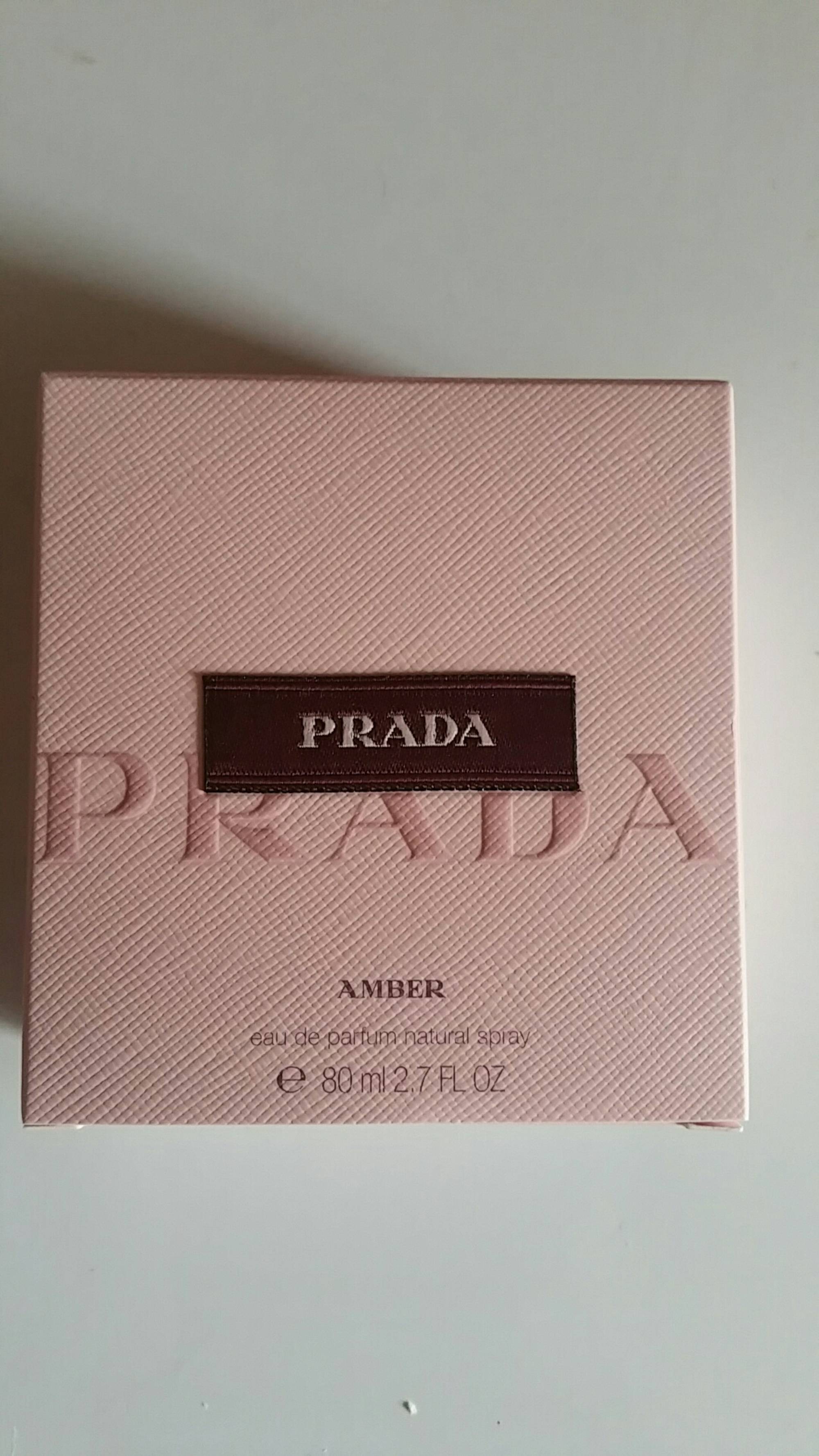 PRADA - Amber - Eau de parfum natural spray