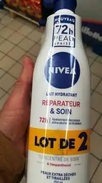 NIVEA - Réparateur & soin - Lait hydratant 72h