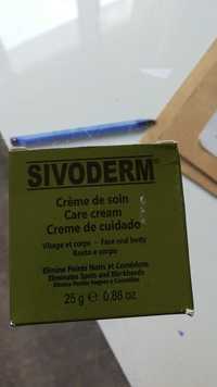 SIVODERM - Crème de soin visage & corps