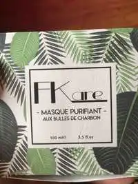 FKARE - Masque purifiant aux bulles de charbon