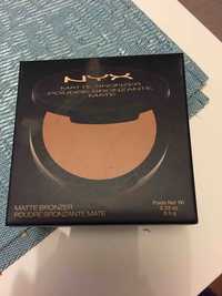 NYX - Matte bronzer - Poudre bronzante mate