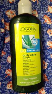 LOGONA - Daily care - Shampooing bio aloe et  verveine 