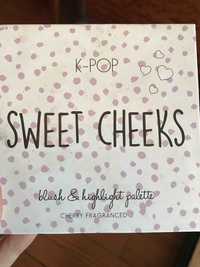 K-POP - Sweet cheeks - Blush & highlight palette