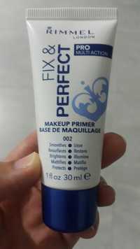 RIMMEL - Fix & perfect - Base de maquillage 002