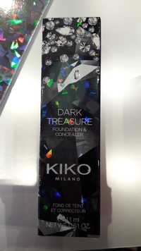 KIKO - Dark treasure - Foundation & concealer