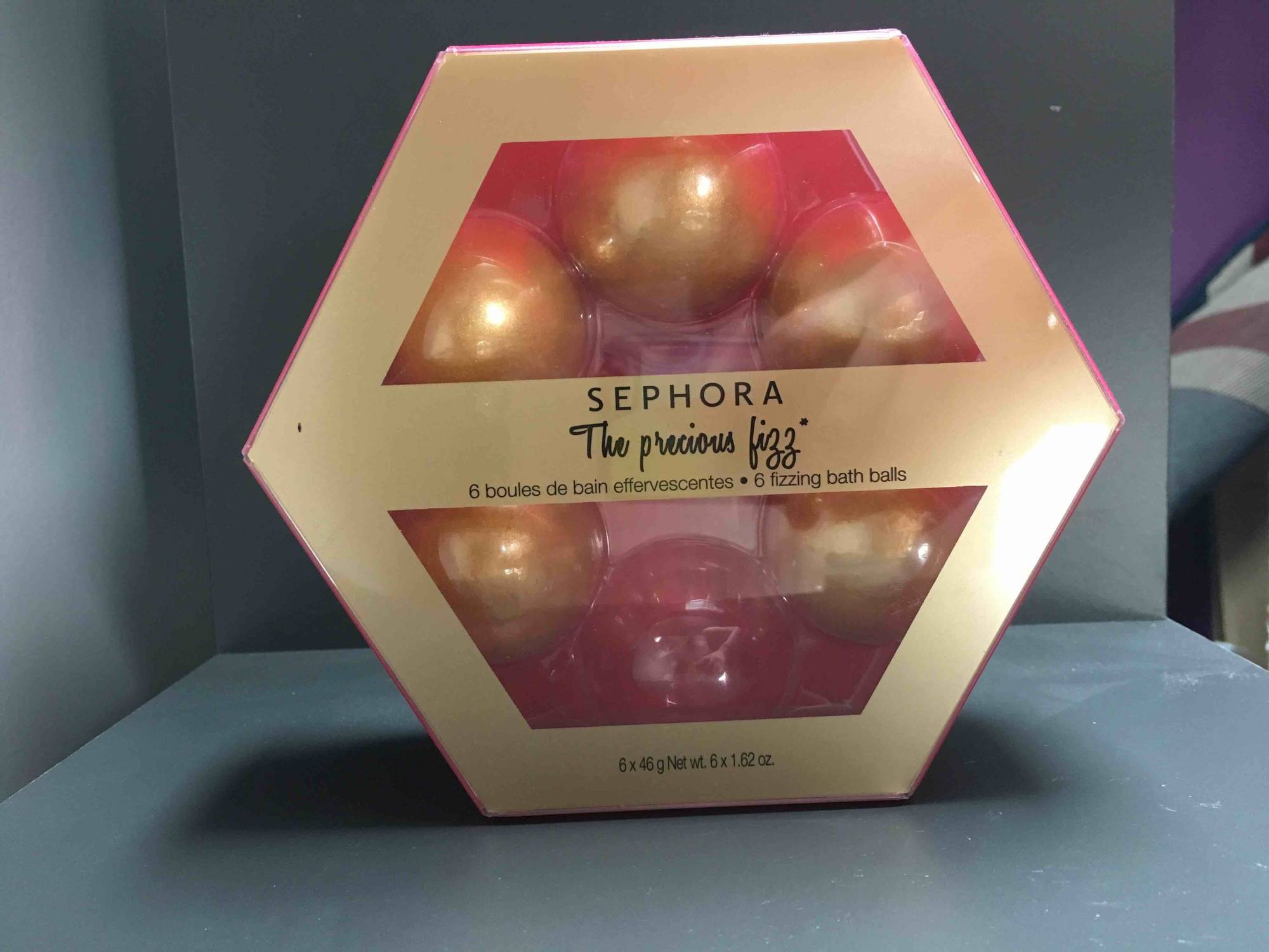 SEPHORA - The precious fizz - 6 boule de bain effervescentes