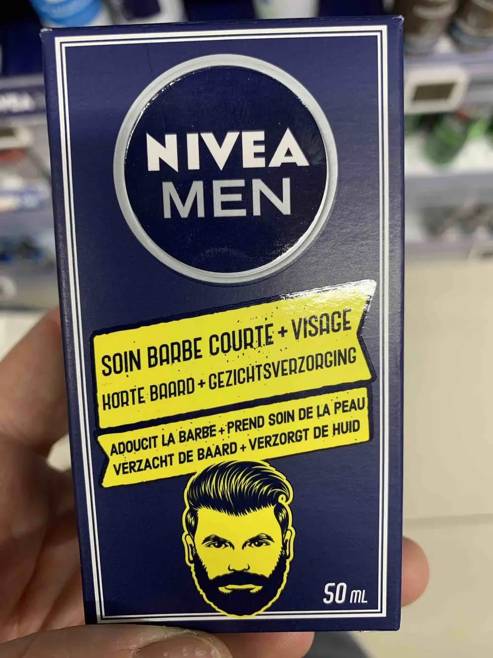 NIVEA - Men - Soin barbe courte + visage