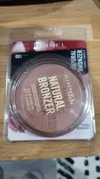 RIMMEL - Natural bronzer - Poudre bronzante ultra fine