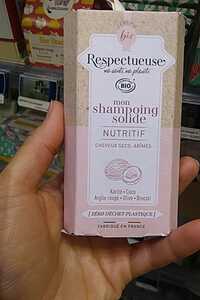 RESPECTUEUSE - Mon shampoing solide nutritif