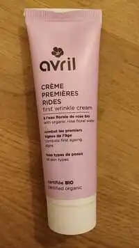 AVRIL - Crème premières rides