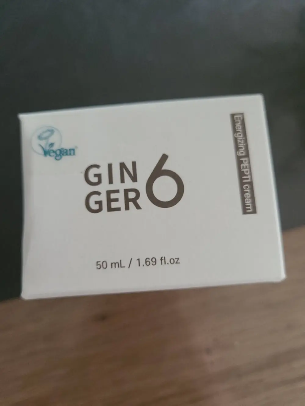 GINGER 6 - Energzing pepti cream