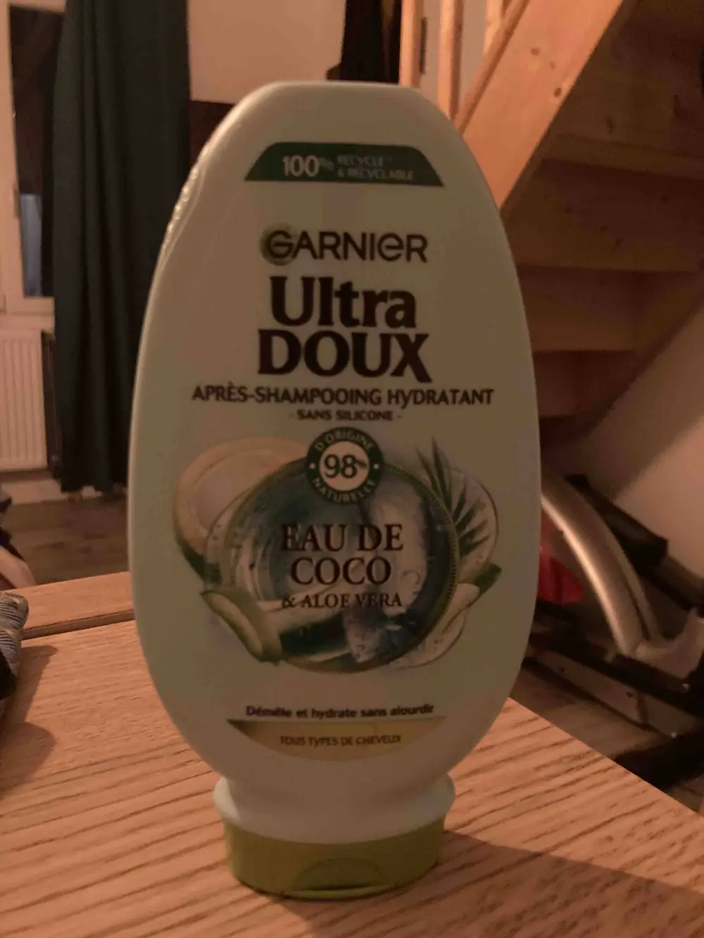 GARNIER - Ultra doux - Après-shampooing hydratant