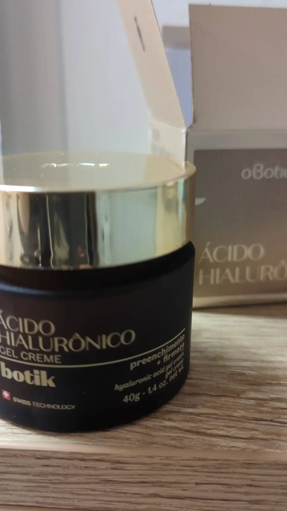 O BOTICARIO - Botik - Acido hialurônico gel creme