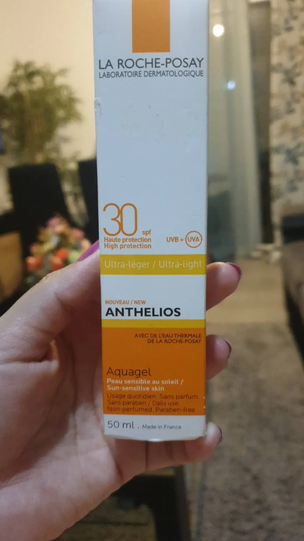 LA ROCHE-POSAY - Anthelios - Aquagel SPF 30 peau sensible au soleil