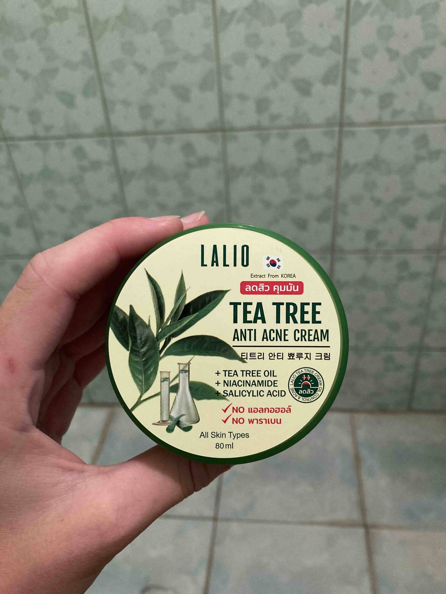 LALIO - Tea tree - Anti acné cream 
