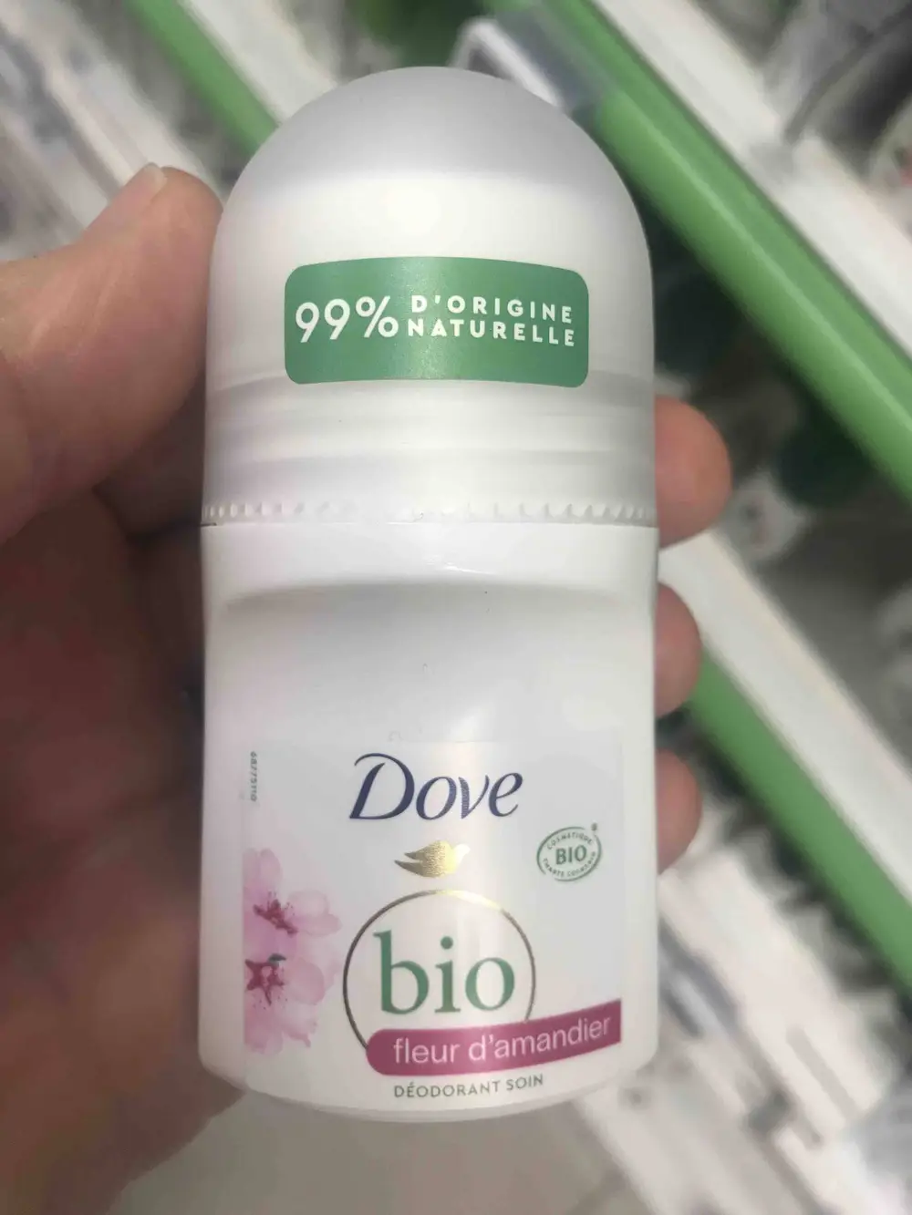 DOVE - Déodorant bio à la fleur d'amandier