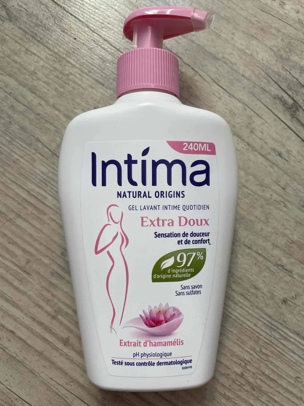 INTIMA - Gel lavant intime quotidien extra doux