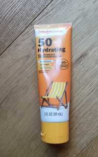WALGREENS - 50 Hydrating - Sunscreen SPF 50