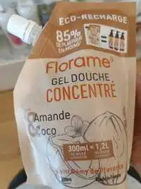 FLORAME - Amande et coco - Gel douche concentrée 