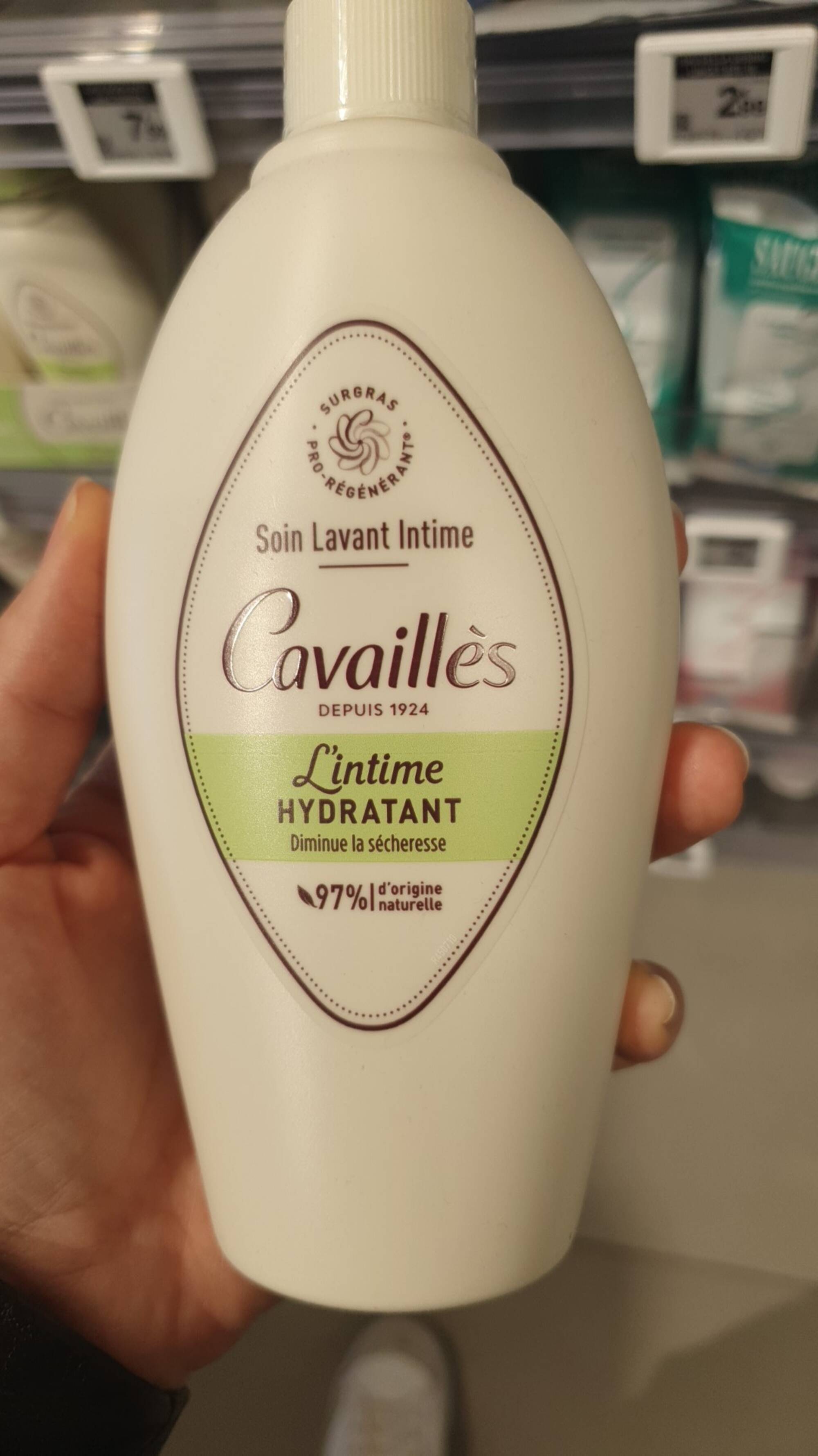 CAVAILLES - Soin lavant intime hydratant