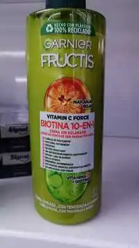 GARNIER - Fructis biotina 10-en-1 - crème coiffante