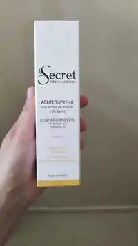 SECRET PROFESSIONNEL - Aceite supremo - Con aceite de baobab y de karité