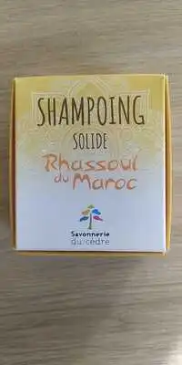 RHASOOL DU MAROC - SHAMPOING solide