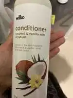 WILKO - Conditioner coconut & vanilla with argan oil
