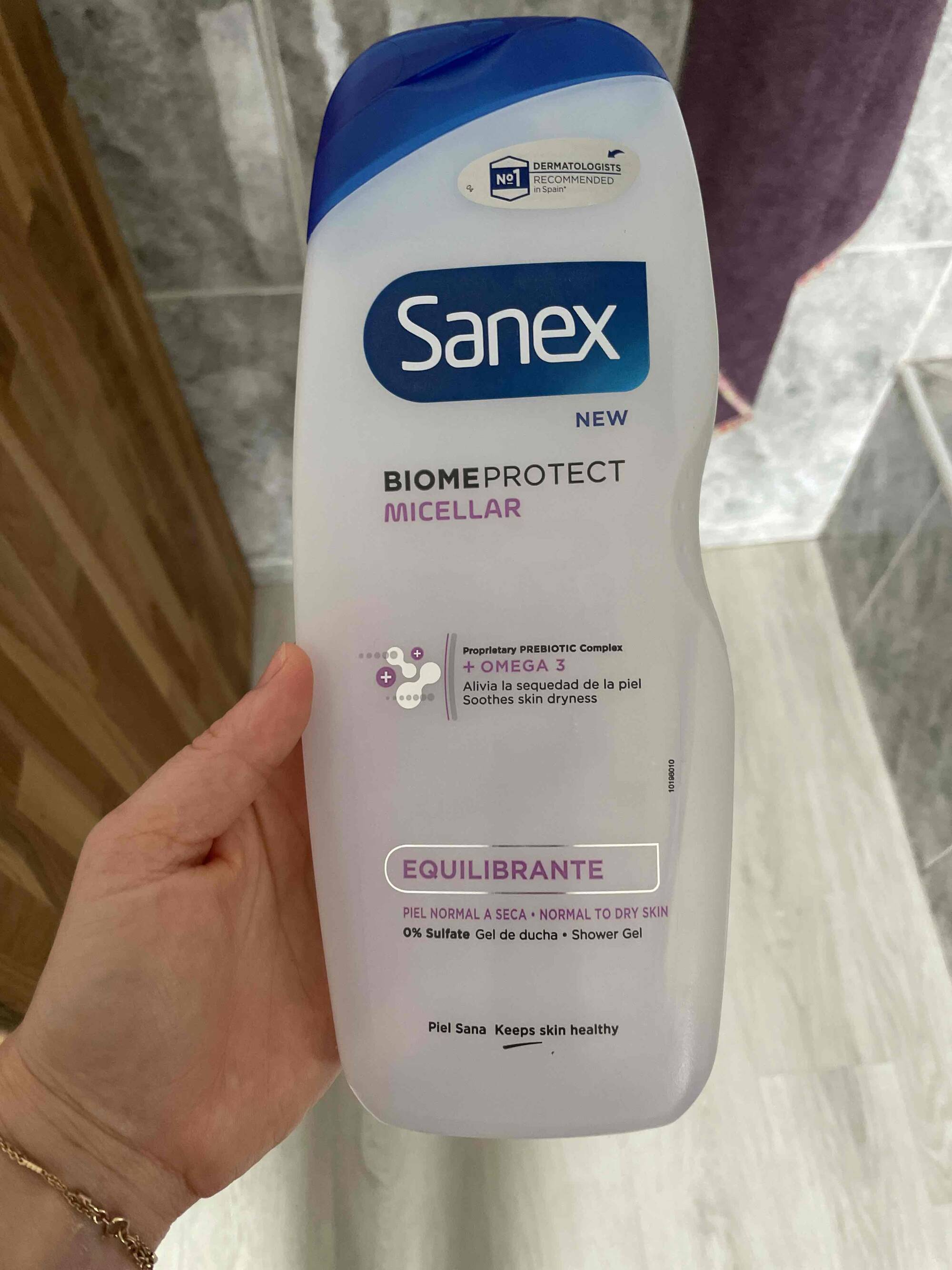 SANEX - Biomeprotect micellar - Equilibrante shower gel