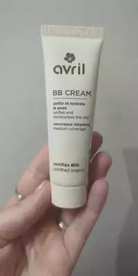 AVRIL - BB cream unifie et hydrate la peau