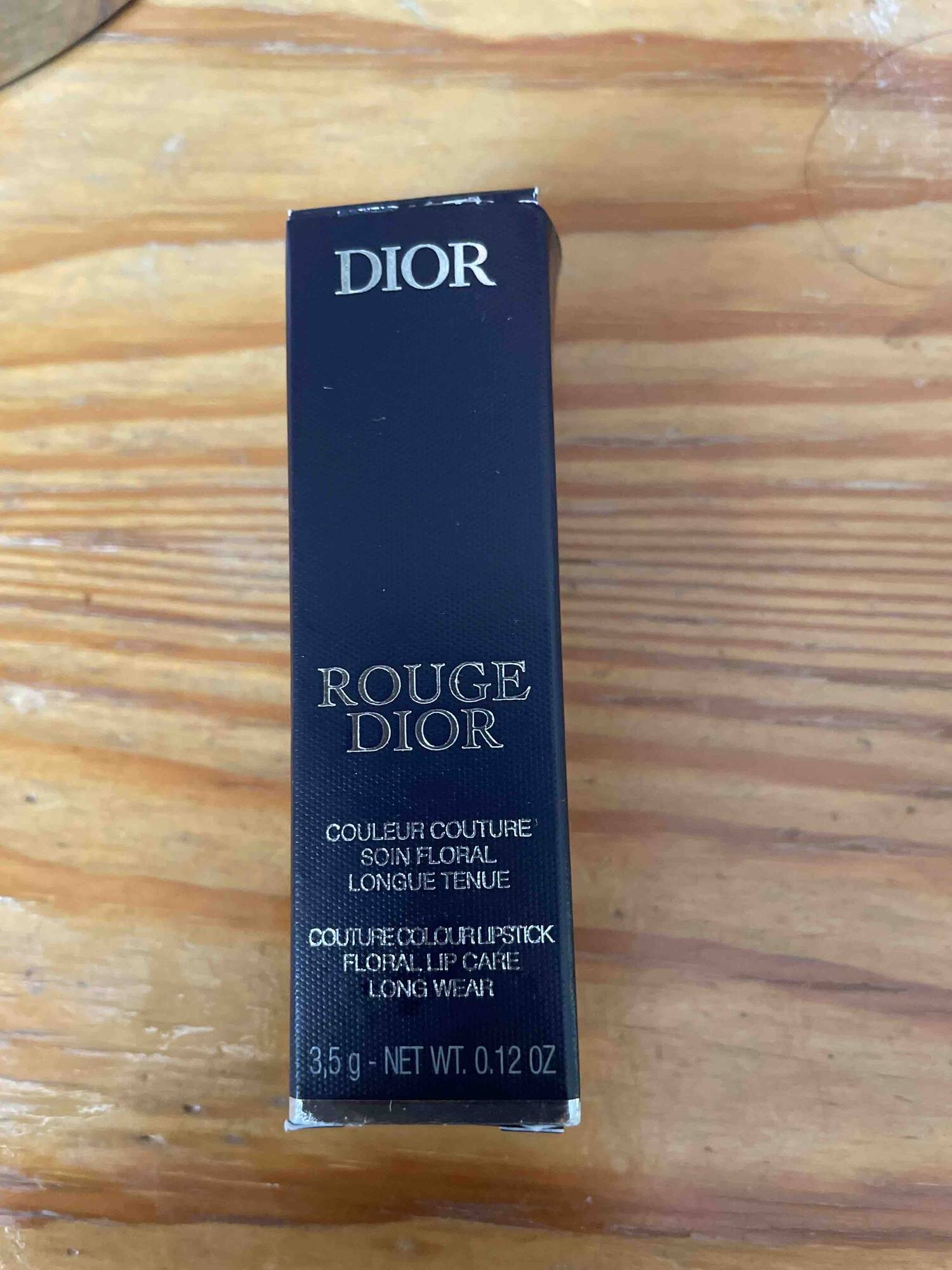 DIOR - Rouge dior - Couleur couture soin floral longue tenue