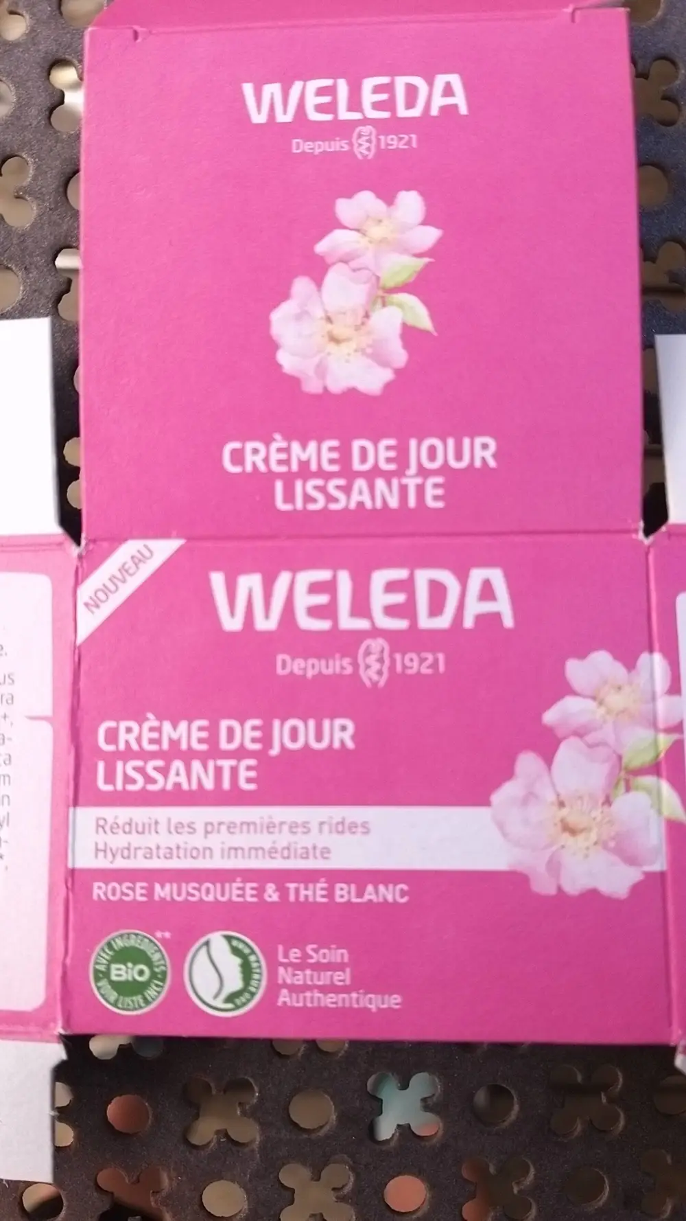 WELEDA - Rose musquée & Thé blanc - Crème de jour lissante