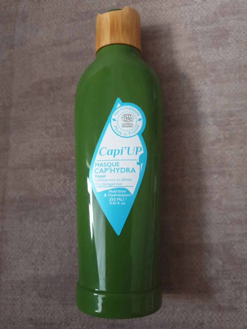 CAPI'UP - Masque cap'hydra cheveux secs et abimés