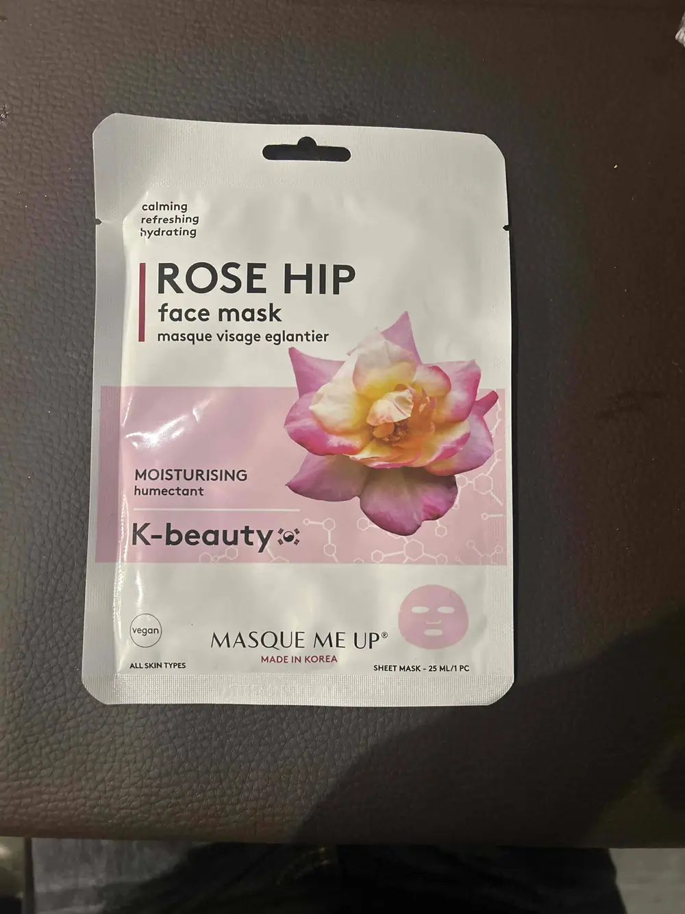 MASQUE ME UP - Rose hip - Masque visage églantier 