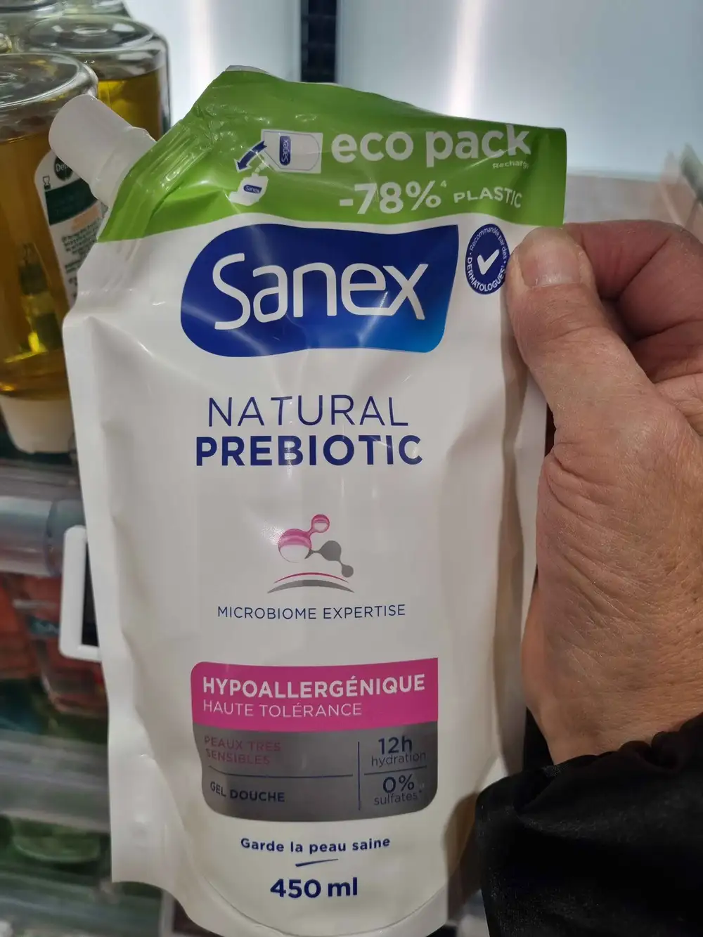 SANEX - Natural prebiotic - Gel douche