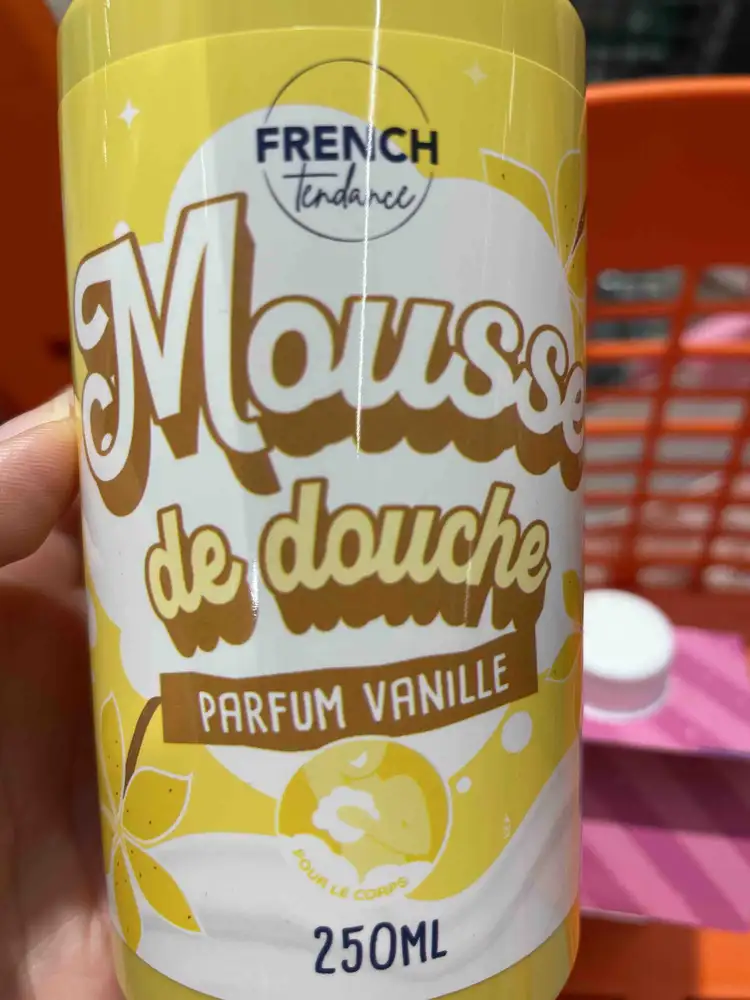 FRENCH TENDANCE - Mousse de douche parfum vanille
