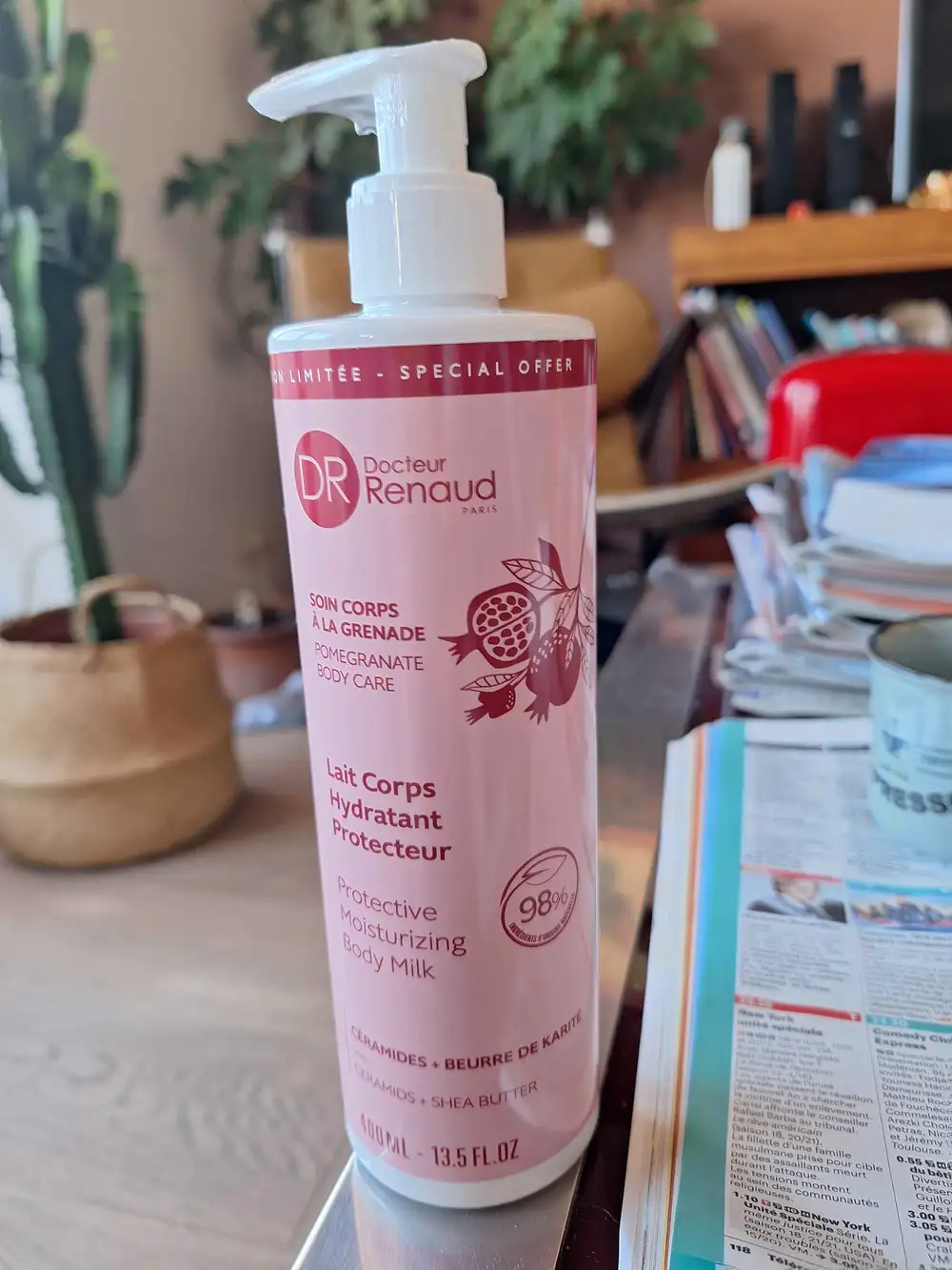 DOCTEUR RENAUD - Soin corps à la grenade - Lait corps hydratant protecteur