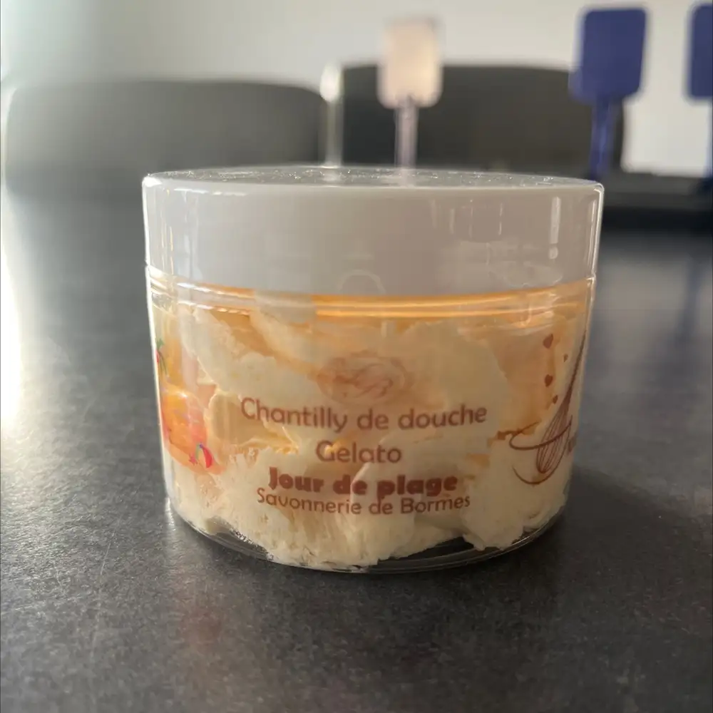 SAVONNERIE DE BORMES - Jour de plage - Chantilly de douche gelato