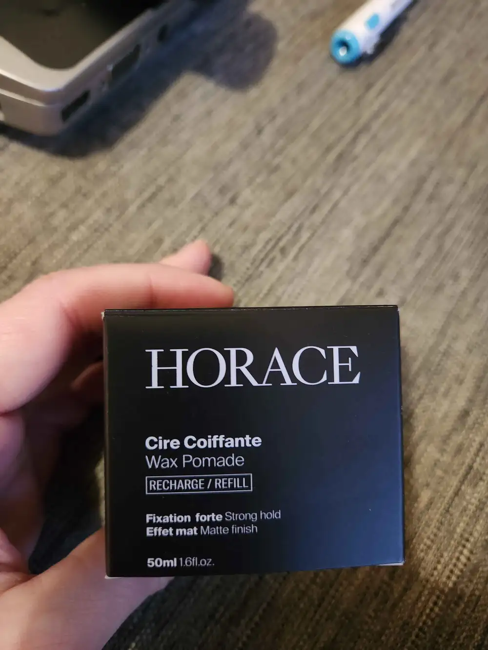 HORACE - Cire coiffante fixation forte effet mat