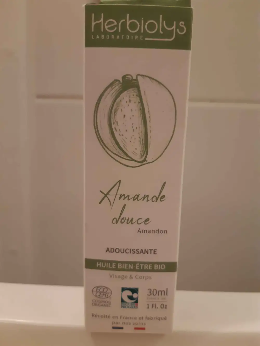 LABORATOIRE HERBIOLYS - Amande douce - Huile bien-être bio