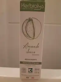 LABORATOIRE HERBIOLYS - Amande douce - Huile bien-être bio