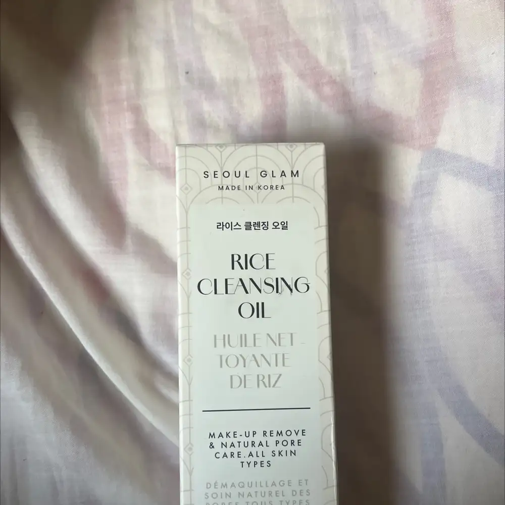 SÉOUL GLAM - Huile nettoyante de riz