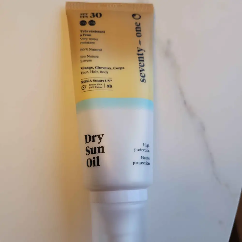 SEVENTY-ONE - Dry sun oil SPF30 haute protection
