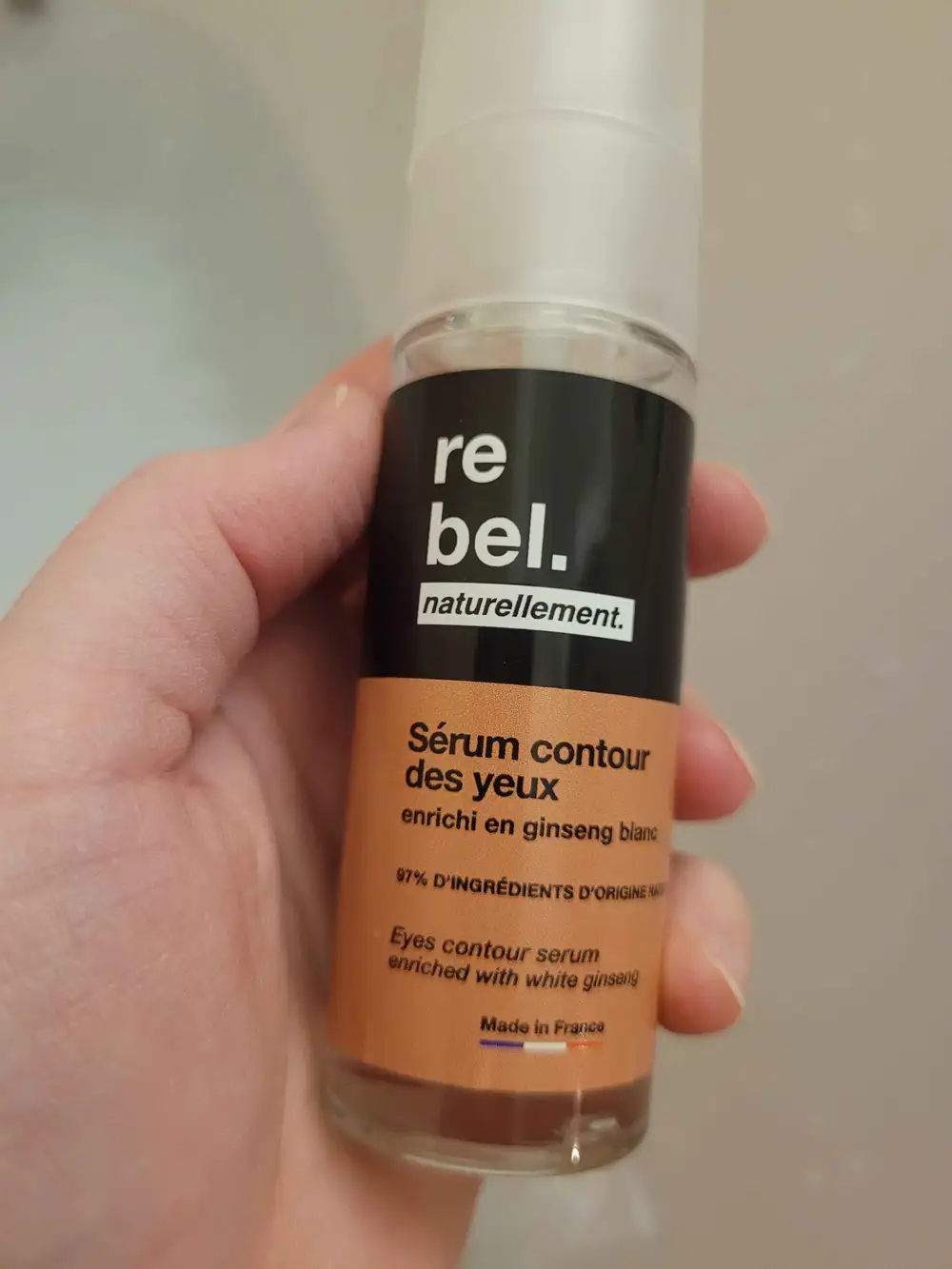 REBEL - Naturellement - Sérum contour des yeux