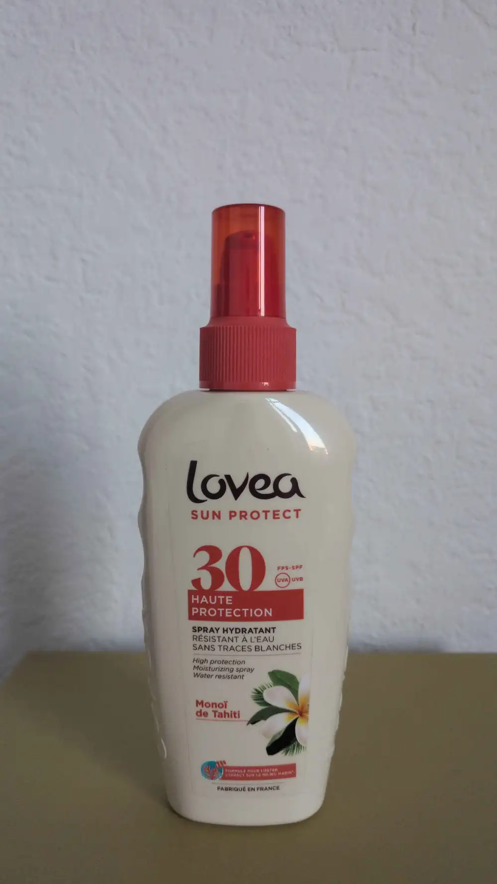 LOVEA - Sun protect spf30 monoï de tahiti