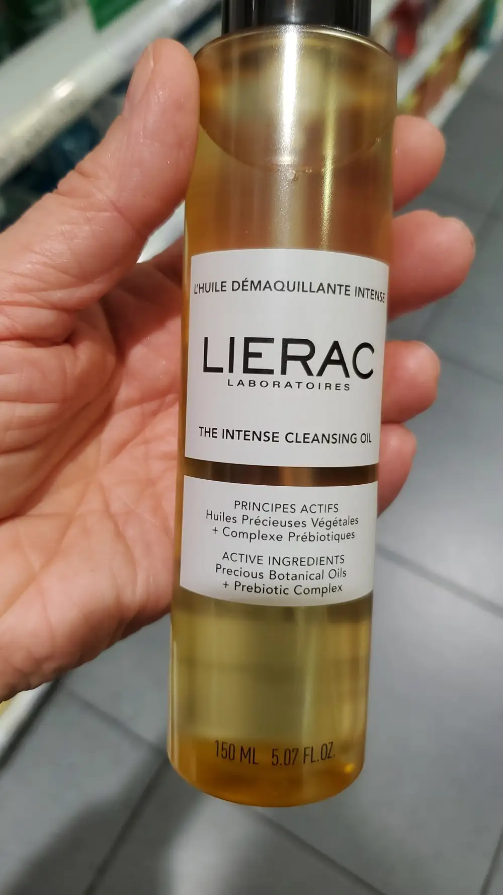 LIÉRAC - L'huile démaquillante intense